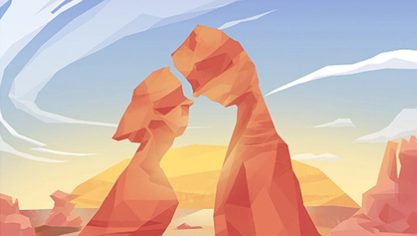 色块风格插画设计