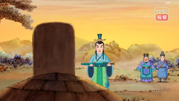 【国学动画】中华传统美德flash动画之季札挂剑